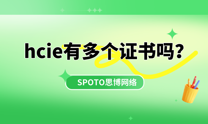 hcie有多个证书吗？hcie的前景分析