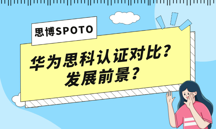 华为思科认证对比？发展前景？